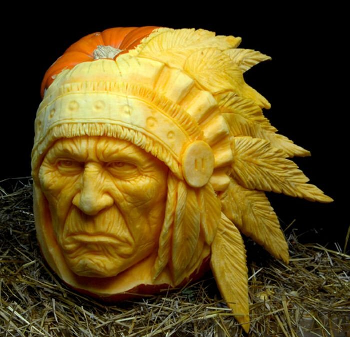 pumpkin carving art