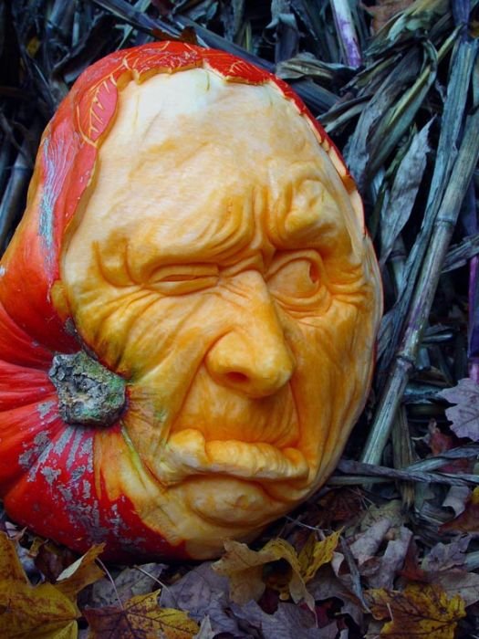 pumpkin carving art