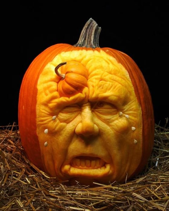 pumpkin carving art