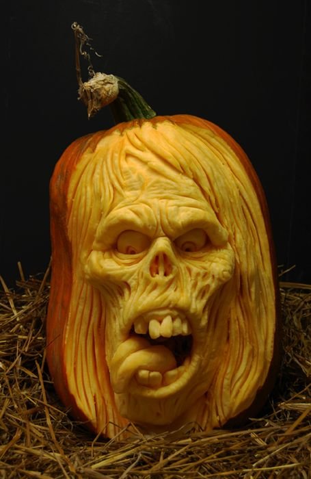 pumpkin carving art