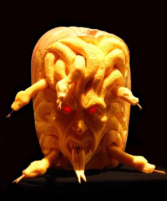 pumpkin carving art