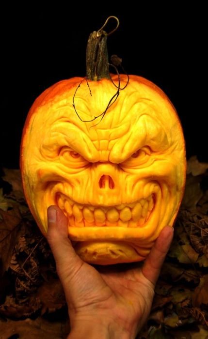 pumpkin carving art