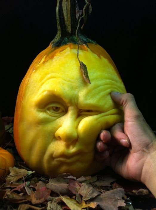 pumpkin carving art