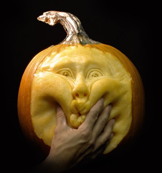 pumpkin carving art