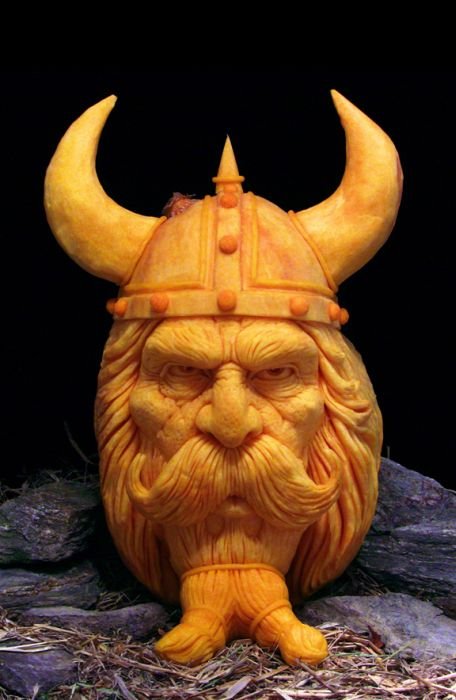 pumpkin carving art