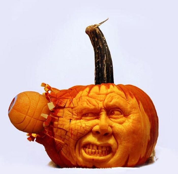 pumpkin carving art