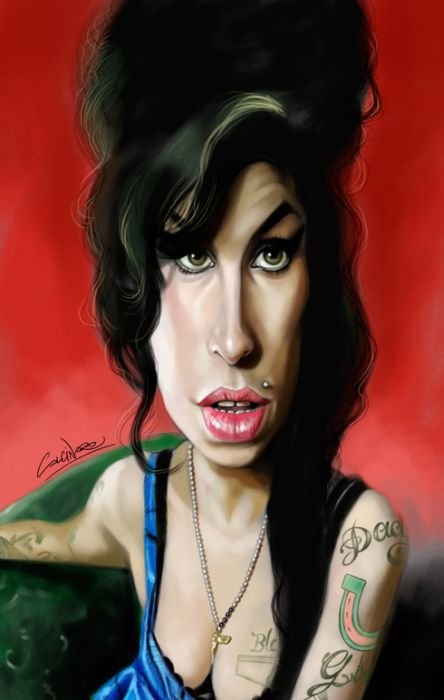 Celebrity caricatures by Marco Calcinaro