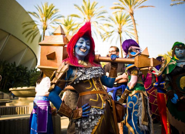 BlizzCon 2011 girl costume