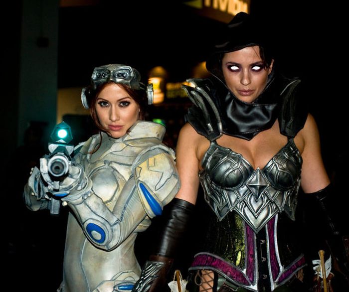 BlizzCon 2011 girl costume