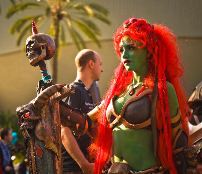 BlizzCon 2011 girl costume