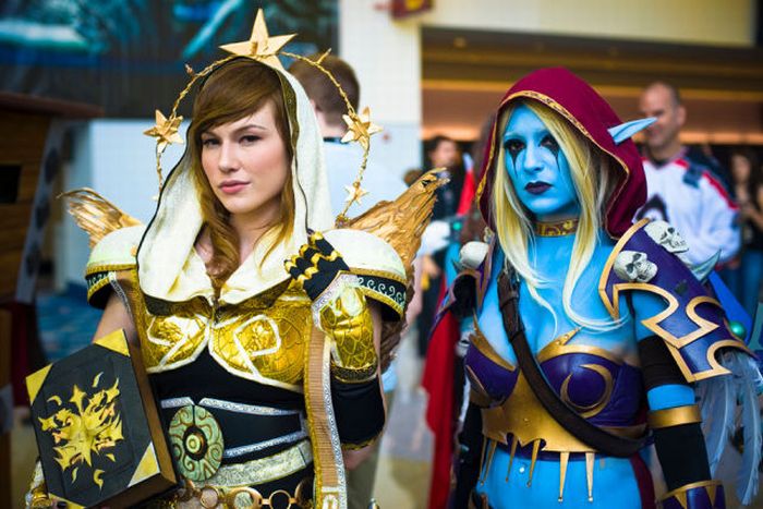 BlizzCon 2011 girl costume