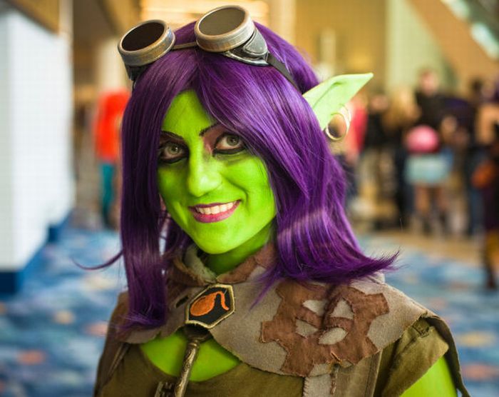 BlizzCon 2011 girl costume