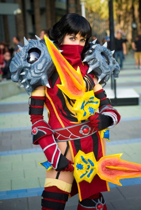 BlizzCon 2011 girl costume