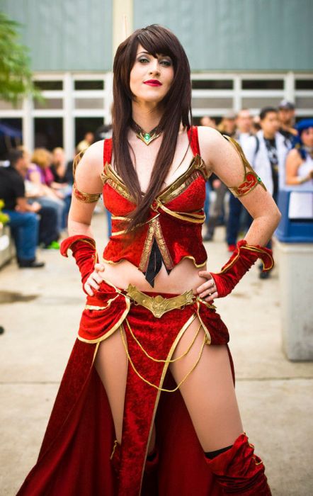 BlizzCon 2011 girl costume