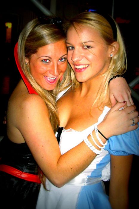 halloween breasts cleavage girls