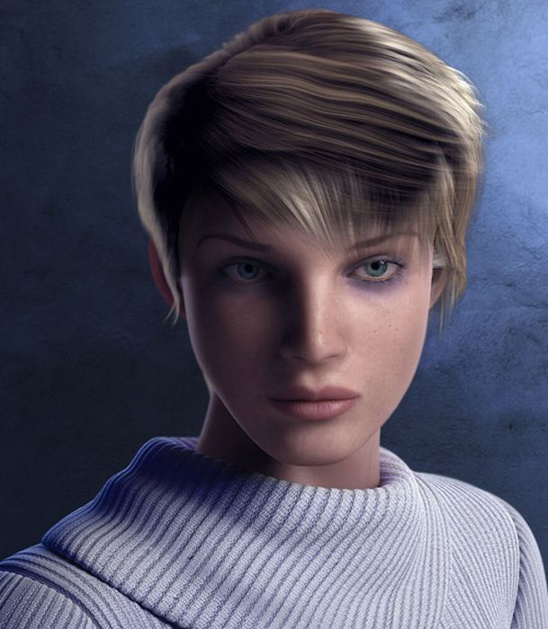 computer graphics digital painting portrait illustration