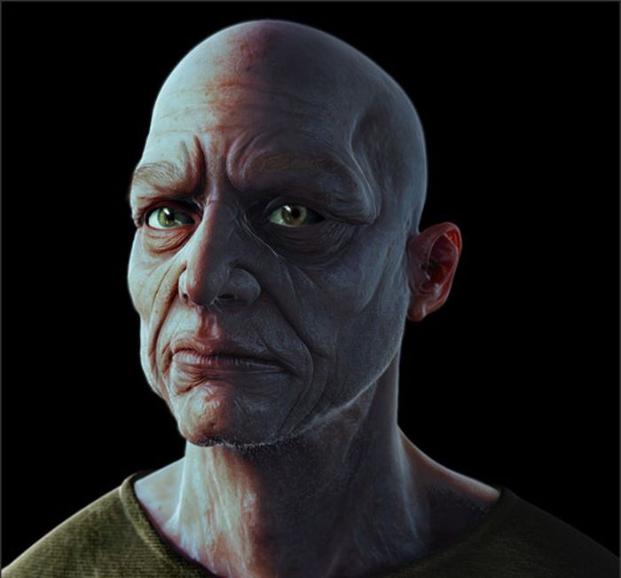 computer graphics digital painting portrait illustration