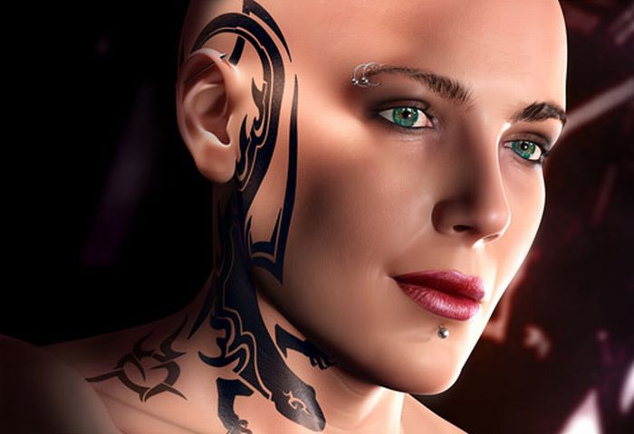 computer graphics digital painting portrait illustration
