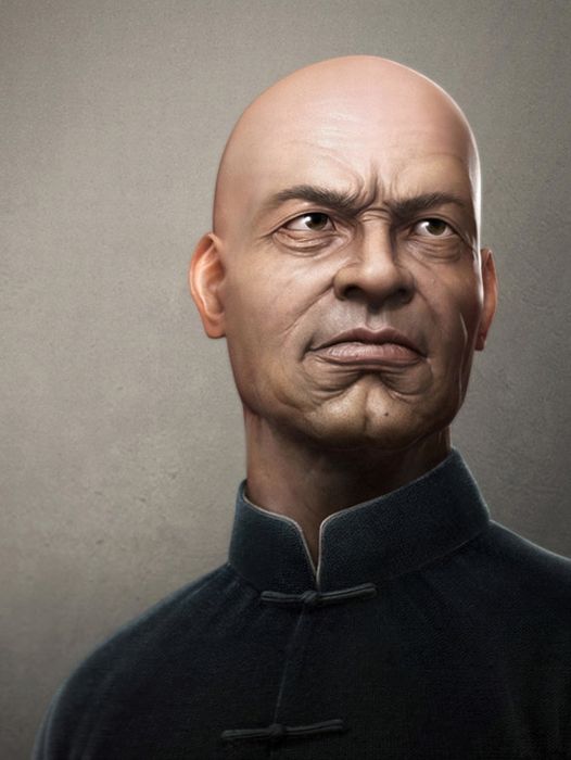 computer graphics digital painting portrait illustration