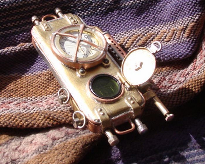 steampunk cell phone