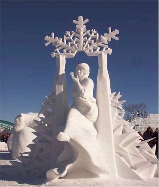 snow sculpture