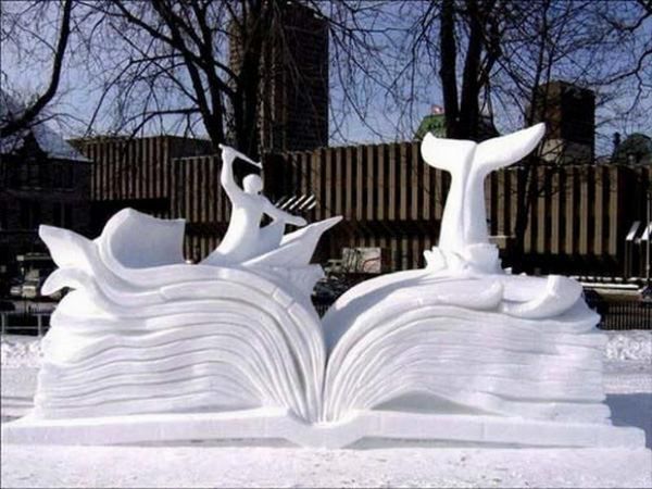 snow sculpture