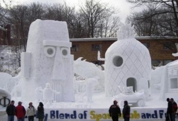 snow sculpture