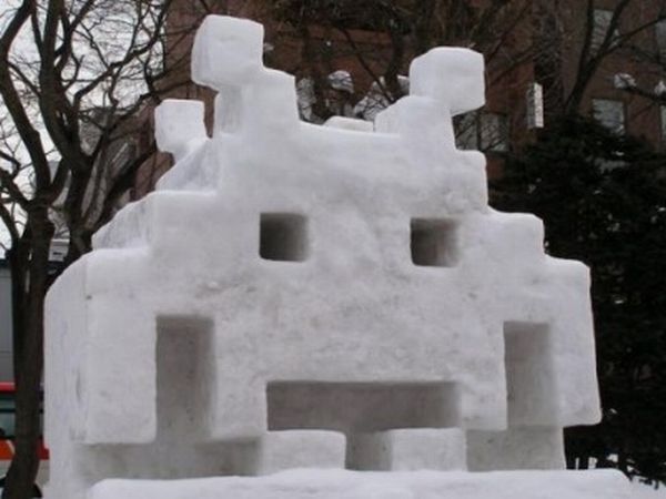 snow sculpture