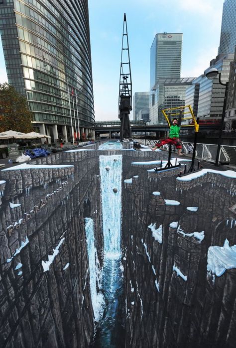 3D street art