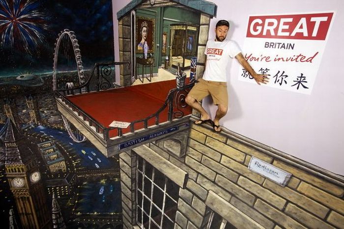 3D street art