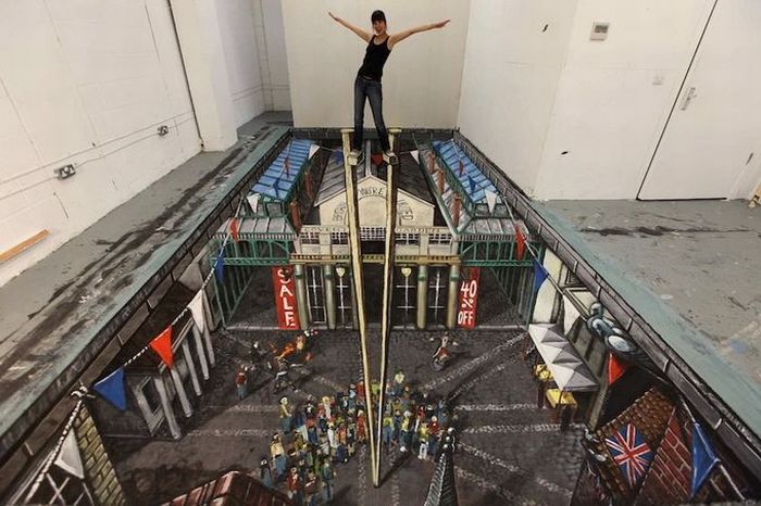 3D street art