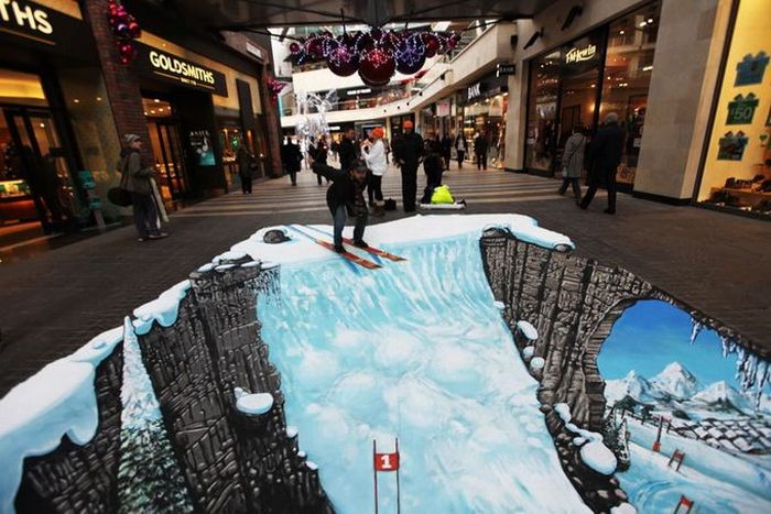 3D street art