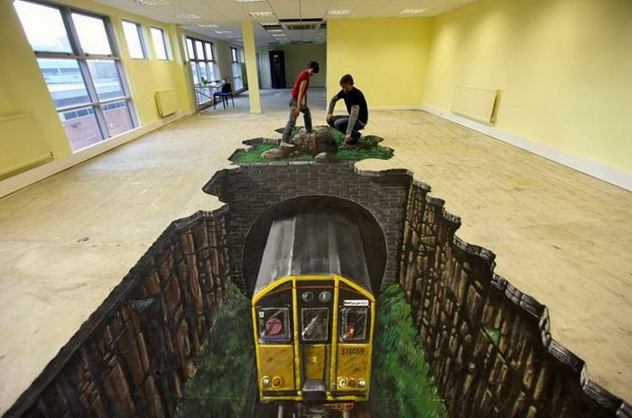 3D street art
