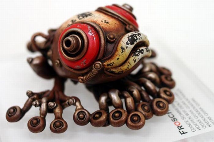 steampunk animal creature