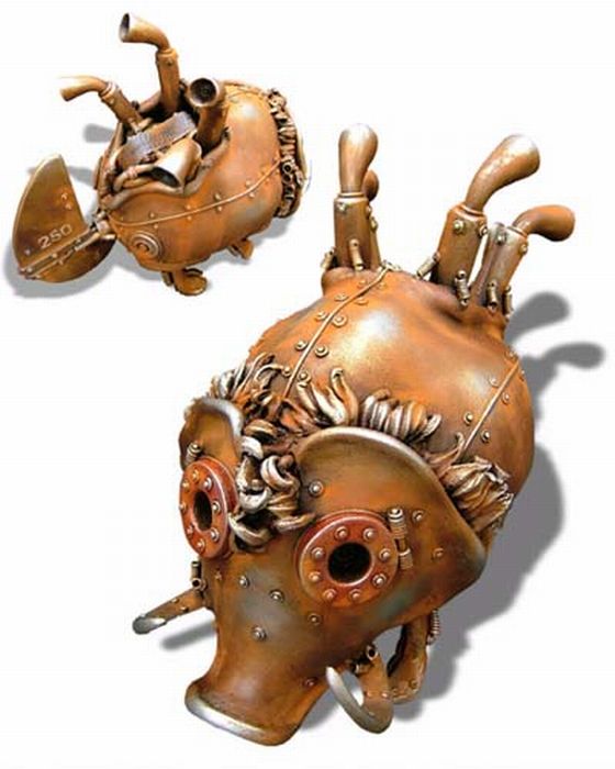 steampunk animal creature