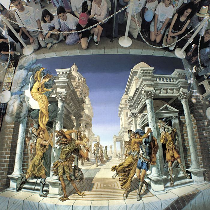 3D illusions by Kurt Wenner