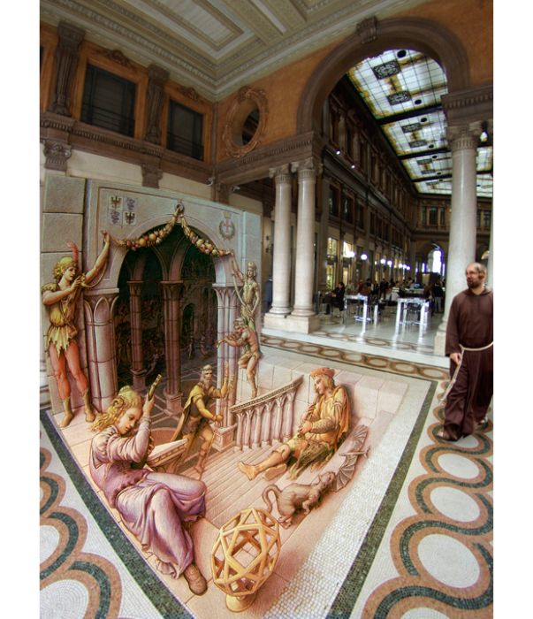 3D illusions by Kurt Wenner