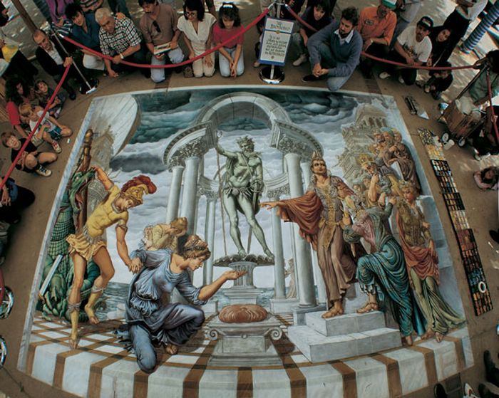 3D illusions by Kurt Wenner