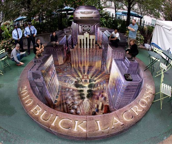 3D illusions by Kurt Wenner