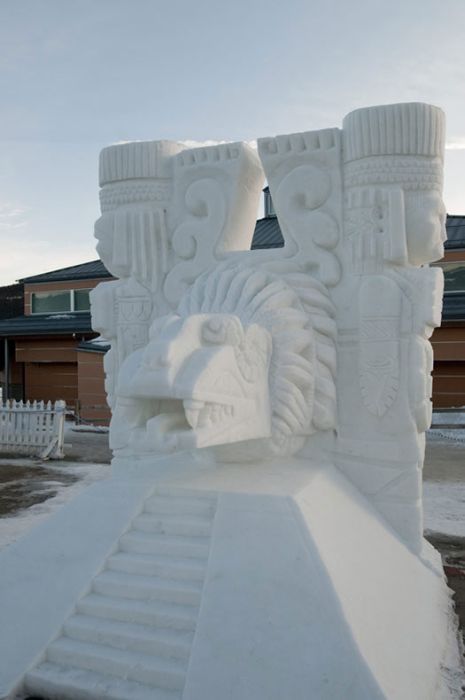 snow sculpture