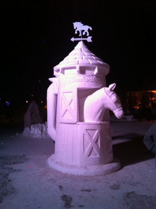 snow sculpture