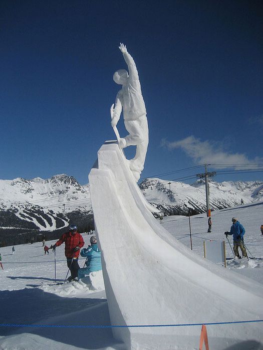 snow sculpture