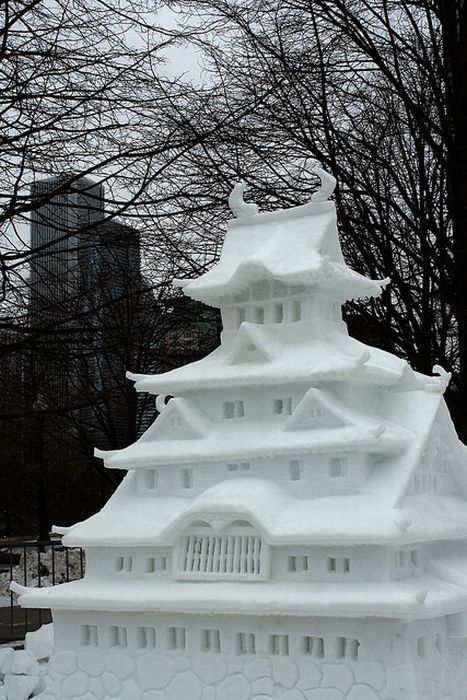 snow sculpture