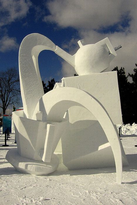 snow sculpture