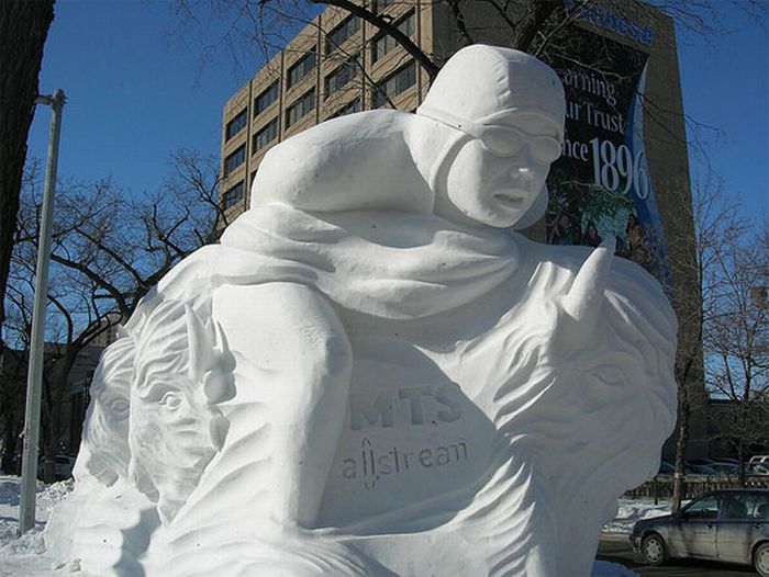 snow sculpture