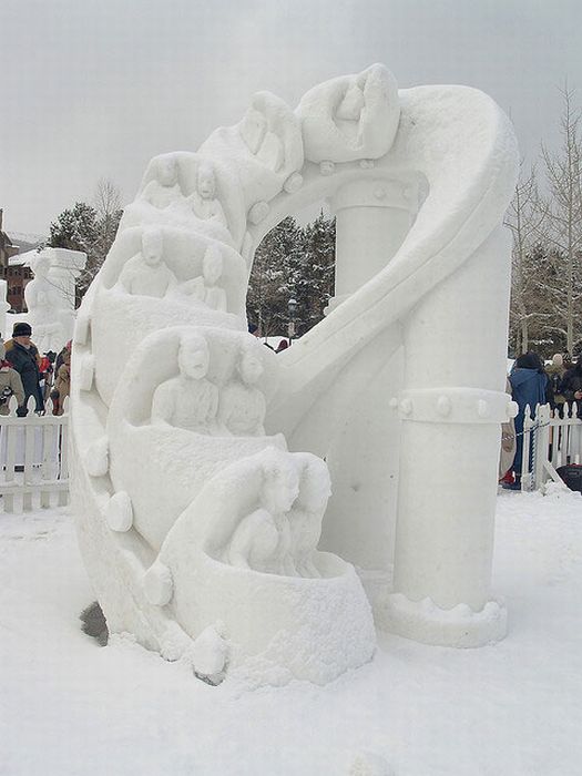 snow sculpture