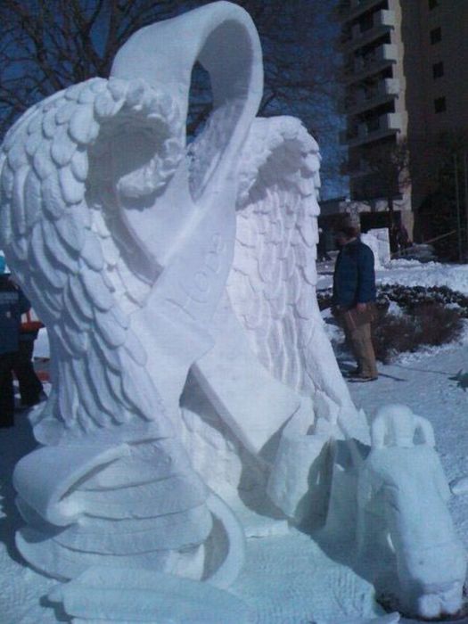 snow sculpture