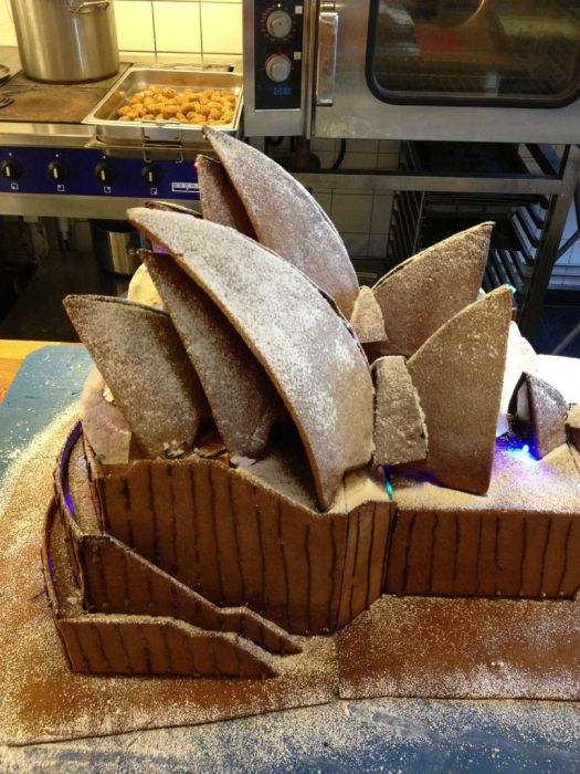 gingerbread sydney opera house