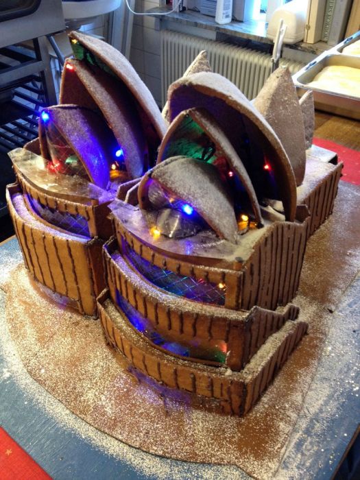 gingerbread sydney opera house