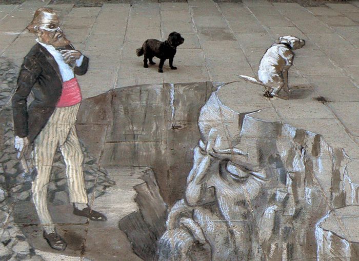 3D street art